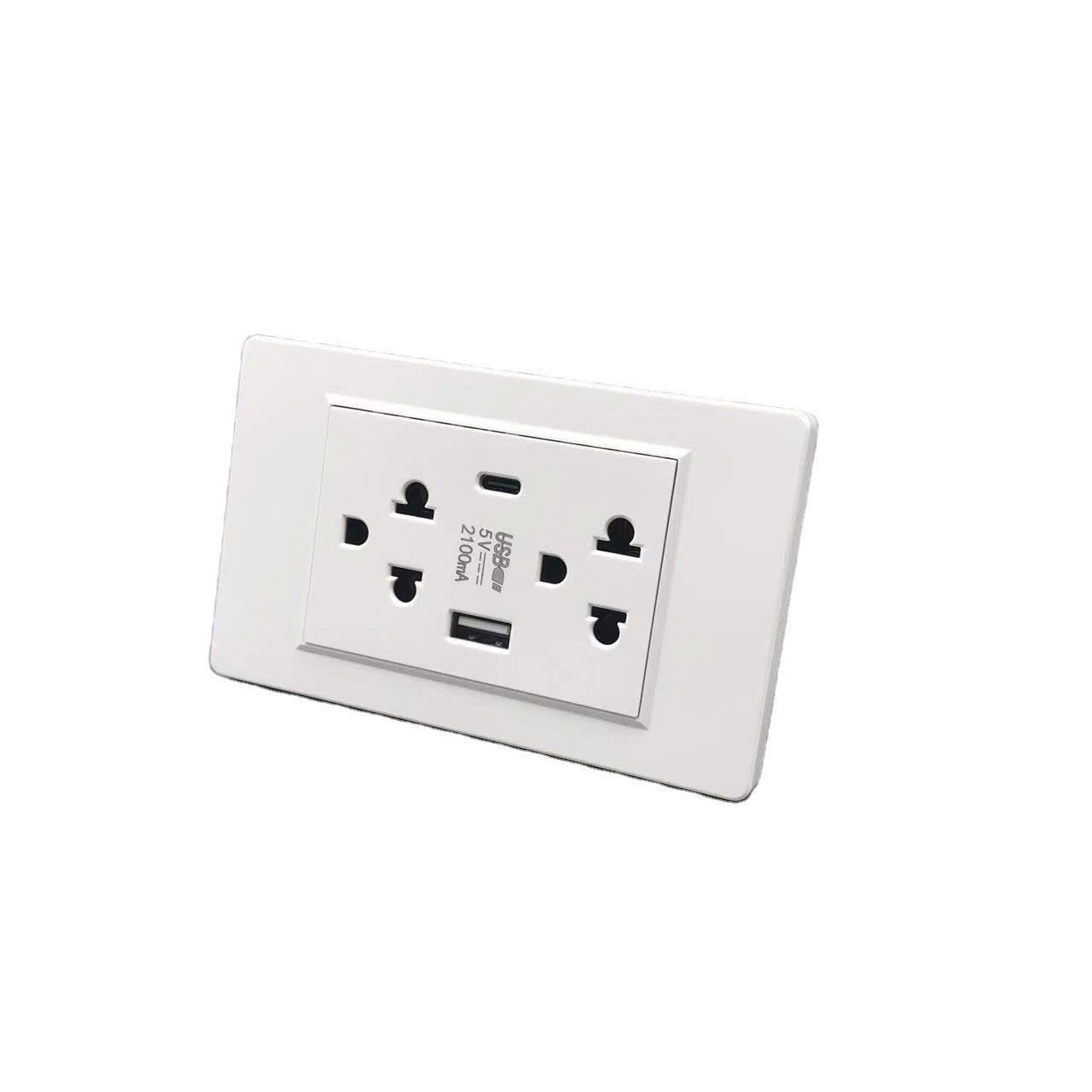 Ổ cắm điện tích hợp sạc nhanh